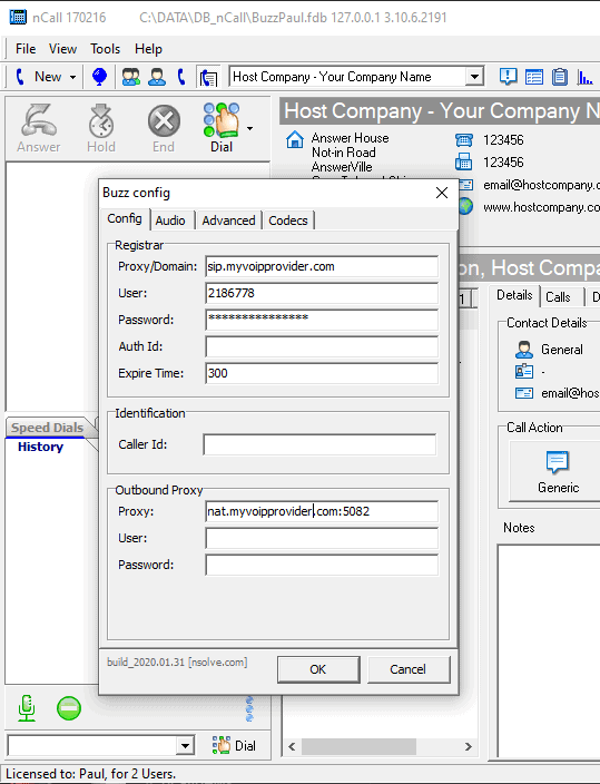 Remote working in the worst case scenarios, are you ready? nSolve Buzz SIP Server details